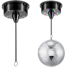 Battery-Powered Disco Ball Motor with Sound Activation - Perfect for Events