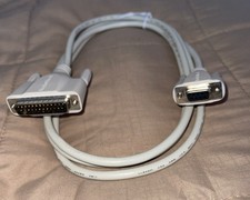RadioShack DB9 9Pin Female to DB25 25Pin Male AT Modem Cable -10