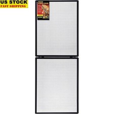 Hinged Screen Cover Reptile Tank Convenience  Ventilation 60-75 Gallon New