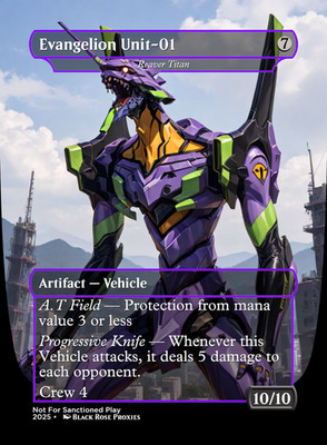 Evangelion Unit-01 (Reaver Titan) - Custom - Playtest- Not For Sanctioned Play