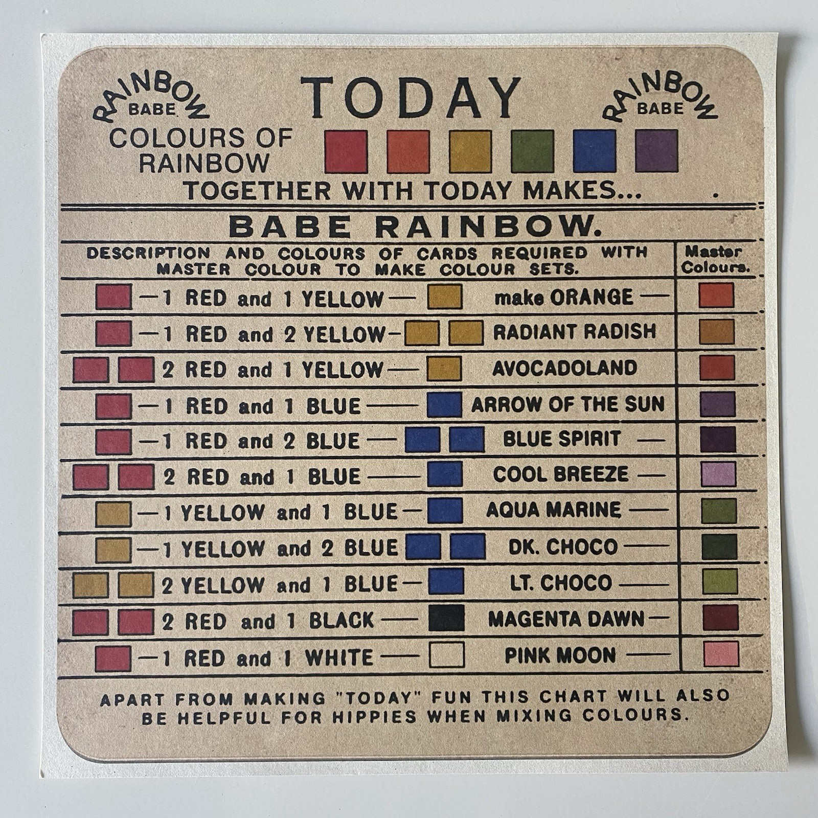 Babe Rainbow -  Today - Baby Pink and Baby Blue Vinyl