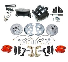 1964 1972 Chevelle Camaro Wilwood Front Disc Brake Kit Blackout Master Cylinder