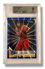2019-20 Donruss Press Proof Blue Laser /49 #228 Kevin Porter Jr. RC BGS 9 - 0013
