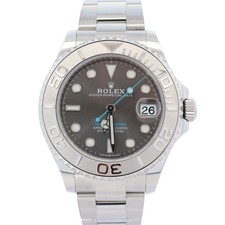 Rolex Yacht Master 37mm Rhodium Dial Watch Ref# 268622