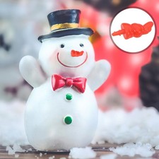 80 Pcs Snowman Craft Accessories Nose Christmas Carrot Noses for Crafts