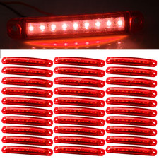 9led 3030 lamp beads 12-24V universal 1Wx9 truck side light 30PCS Red light