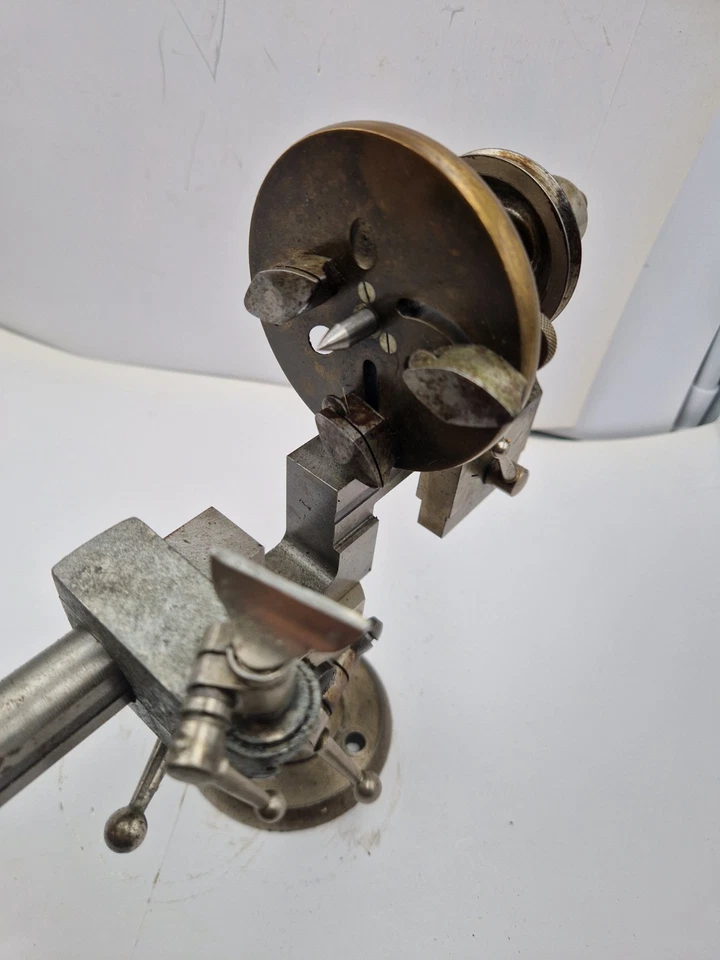 Watchmaker lathe Luthy Lorch banc rompu plateforme burin fixe chariot croisé 8 m - Photo 3/4