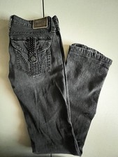 Frankie B Low Rise Black Studded Pocket Jeans...