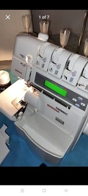 Bernina 1300 MDC dual action serger & multi Stitch sewing machine MINT 