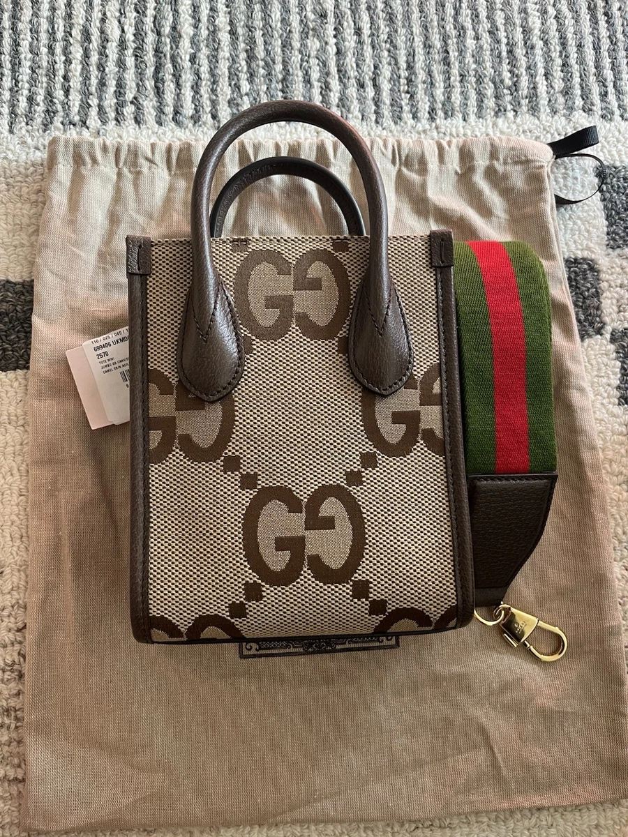 バッグ GUCCI mini tote Gucci Mini Tote Bag with Interlocking G Beige/Ebony in Canvas with