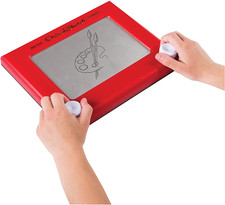 Etch a Sketch Classic Drawing Toy with Magic Screen; for Ages 3+ Style May Vary