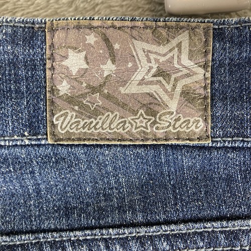 Vanilla Star Jeans Women's Size 9 Slim Straight Low Rise Stretch Dark Wash - Picture 13 of 17