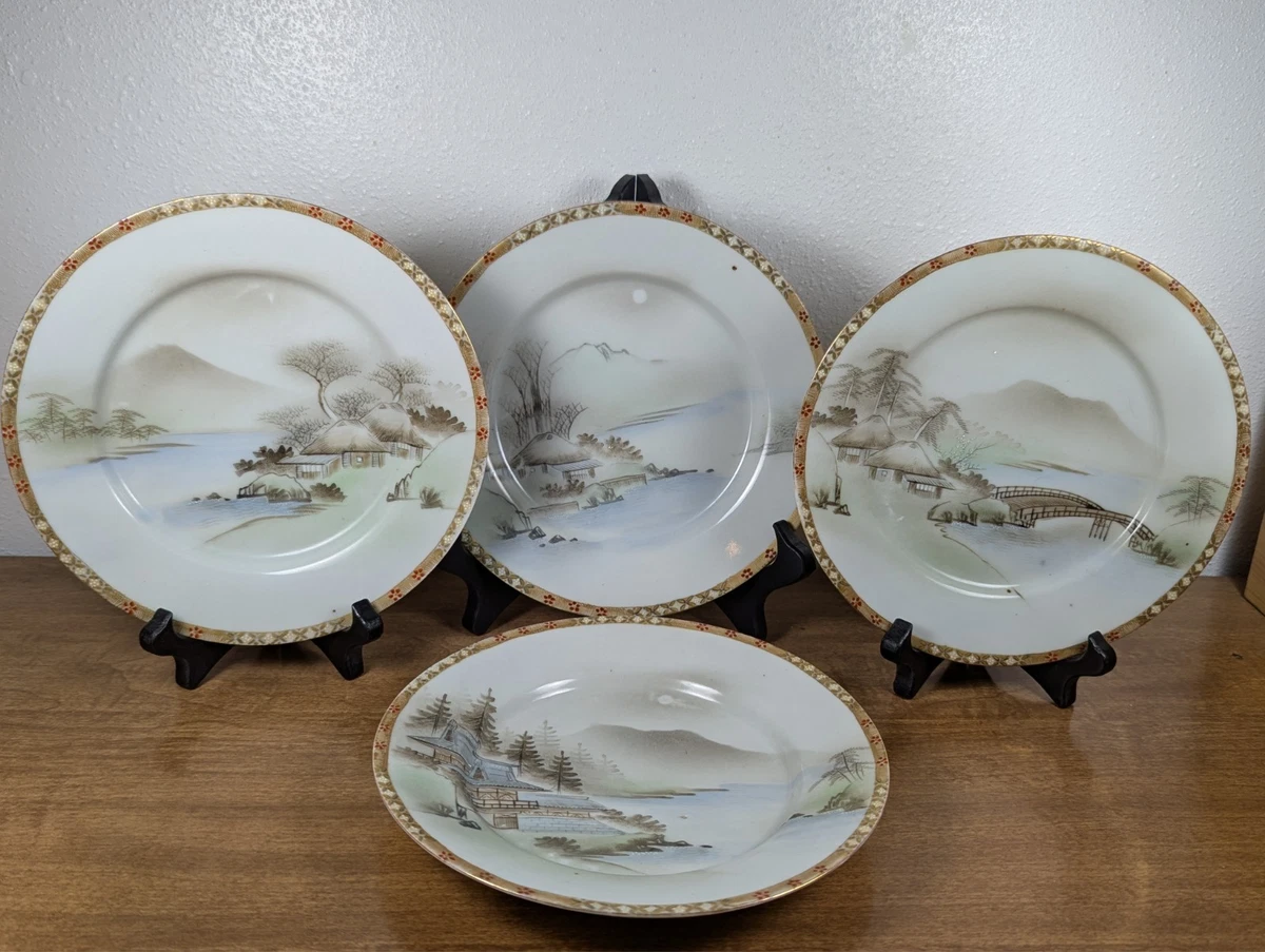 陶瓷多色1900-1940 年日本盘子| eBay
