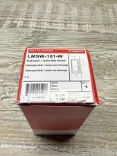WATTSTOPPER ( LMSW-101-W ) DLM Wall Switch 1-Button W/Infrared