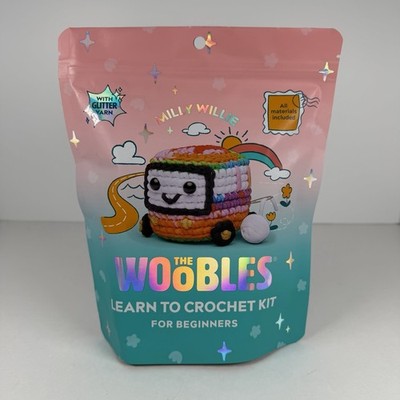 NEW Woobles Milly Willie Beginner Crochet Kit   Learn to Crochet    Sealed