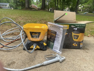 #ad #ad Wagner Control Pro 130 Corded Electric Power Tank Airless Paint Sprayer w Box $89.99