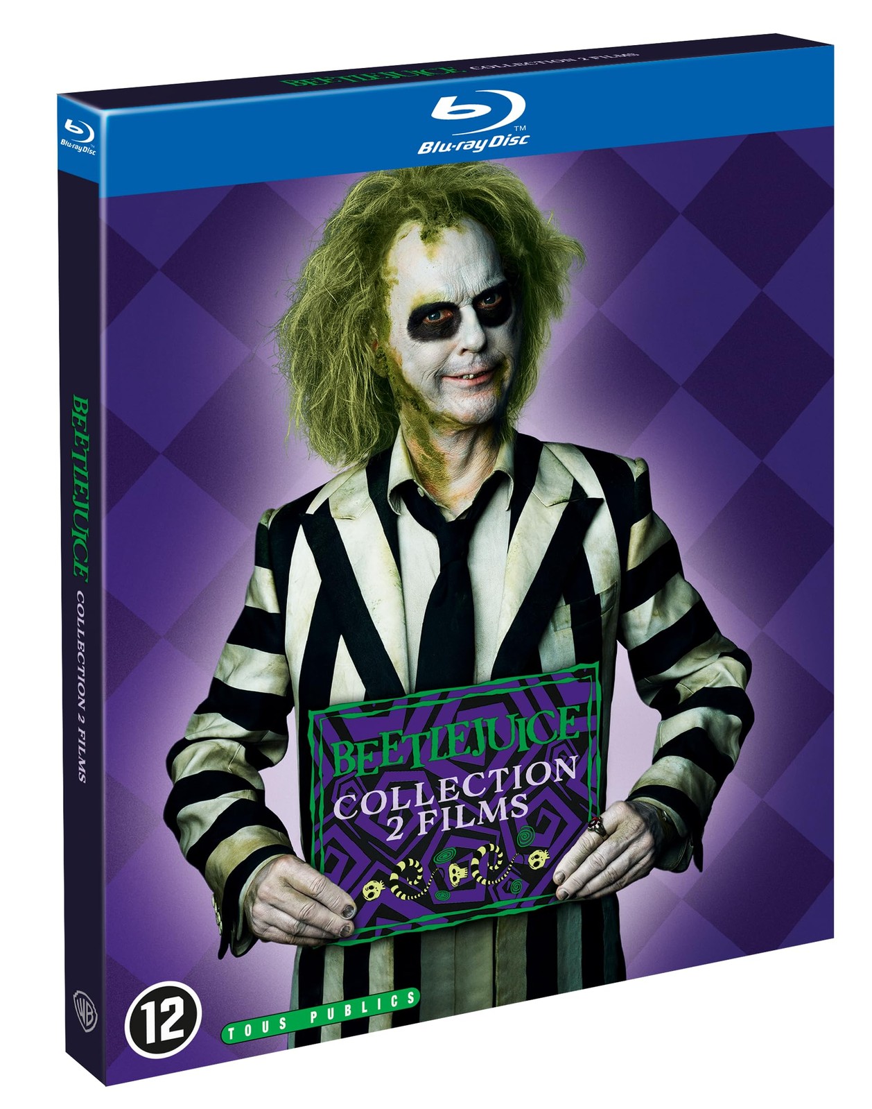 Beetlejuice + beetlejuice beetlejuice (Blu-ray) Michael Keaton Tim Burton