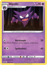 Alpollo / Pokémon Karte / Deutsch / Schwert & Schild / 084/202 / SSH 084 / Nonho