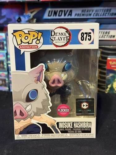 Funko Pop Demon Slayer Inosuke Hashibira #875 Flocked chalice collectible
