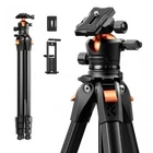K&F CONCEPT 67" Camera Tripod Aluminum w/ Arca Ball Head 22lb Load for DSLR
