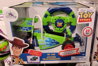 Disney Store Pixar Toy Story RC Remote Full Function Control Car