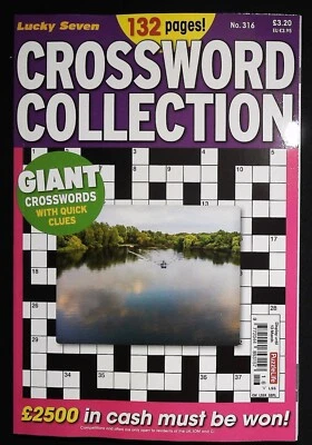 Lucky Seven Crossword Collection Puzzle Book Mag Issue 316 Giant Crosswords