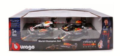 Bburago F1　4台セット1台おまけ 1/43 Bburago Burago 4 X F1 Red Bull Set Verstappen Perez 2023