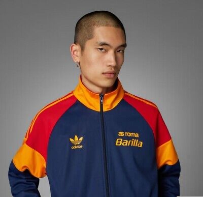 Adidas Originals AS Roma Jacket With Barilla Logo LIMITED Adidas Originals AS Roma Jacket With Barilla Logo LIMITED