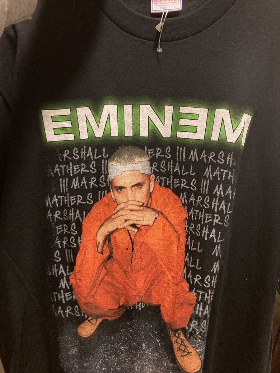 VINTAGE EMINEM CRIMINAL TOUR SHIRT DSWT NWT DS RARE RAP TEE VINTAGE EMINEM CRIMINAL TOUR SHIRT DSWT NWT DS RARE RAP TEE