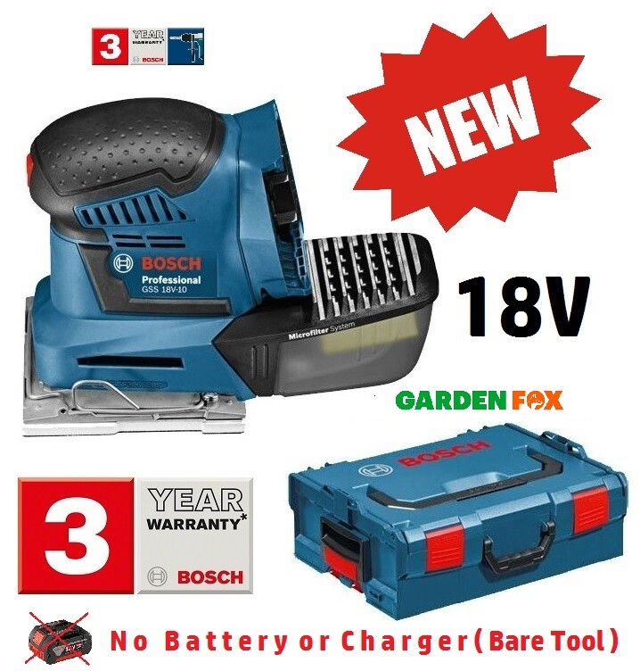 Bosch GSS 18V-10 Cordless Orbital 