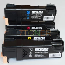 Toner Cartridges for Xerox Phaser 6500 WC 6505 106R01604 106R01601 ~ 106R01603