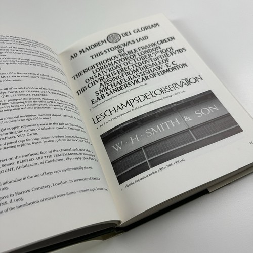 Eric Gill The Inscriptions by David Peace Herbert Press 1994 - Picture 10 of 15