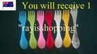 1 x Cutlery Fork Knife Spoon Spork, Plastic or Stainless Steel Camping Hiking