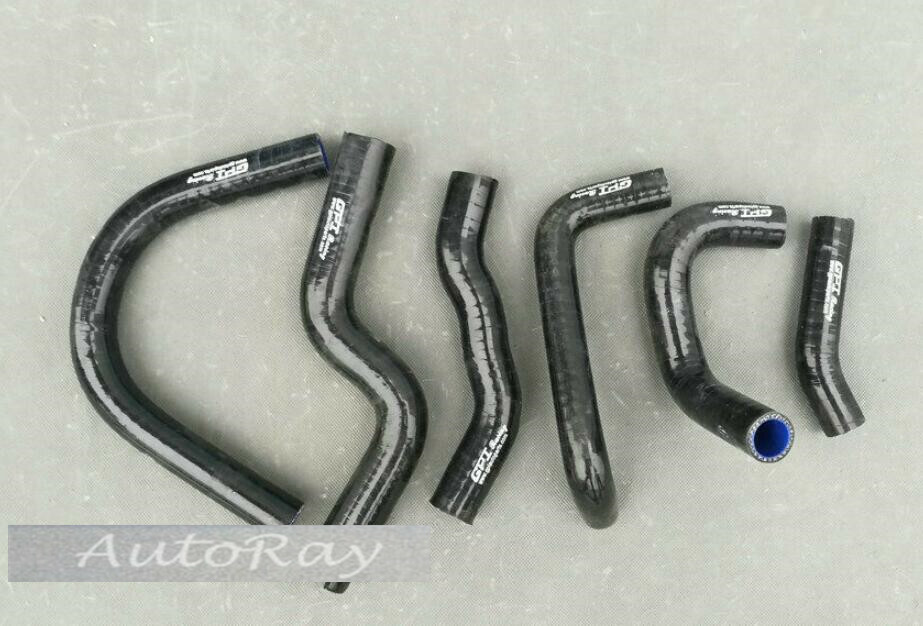 Aluminum Radiator and Silicone Hose Kit for Honda RVF400 NC35 or NC30 ...