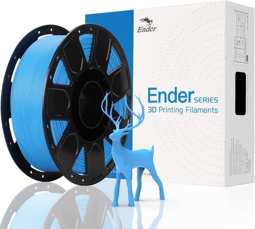 Official Creality 3D Printer Blue Filament, Ender PLA Filament 1.75mm (1 Pack)