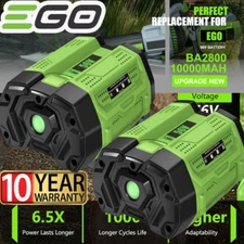 1-2PACK 10Ah For EGO 56V 5.0Ah 56 Volt BA1400 POWER Lithium Battery BA2240 NEW