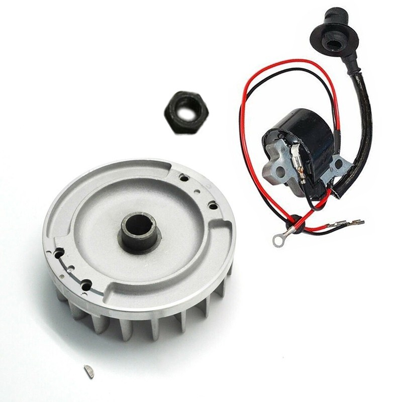 For Stihl Chainsaw 066 MS660 Flywheel Nut Key & Ignition Coil Kit