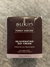 Sukin Purely Ageless​ Rejuvenating Day Cream​, 4.06 fl oz NEW 💥Rough Box