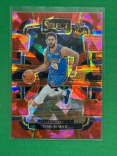 2023-24 Panini Select Red Cracked Ice Prizms Parallel #92 Vasilije Micic RC