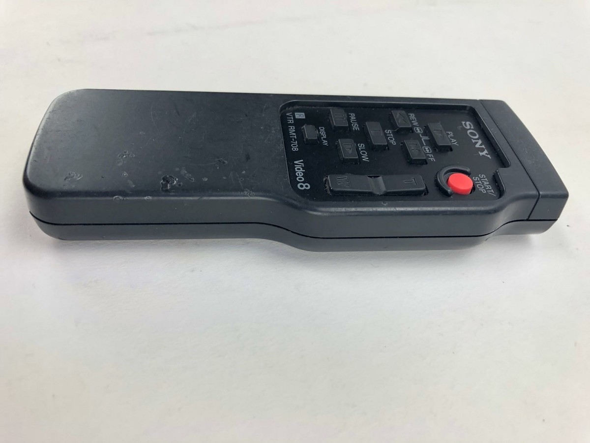 Vintage Sony Remote Control VTR RMT-708 Handycam Video 8 OEM