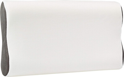 Amazon Basics - Geformtes Nackenkissen aus Memory-Schaumstoff - 60 x 35 x 11cm