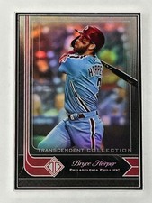 Bryce Harper 2021 Topps Transcendent Icons /95 Phillies Silver Framed #2 Philly