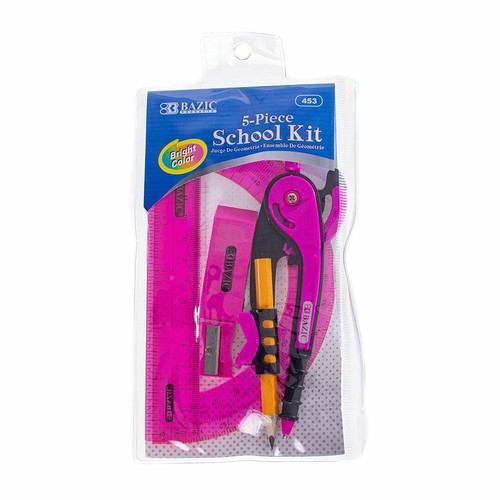 West Coast Paracord 5 Piece School Kit with Zipper Pouch for Math, Science - Picture 17 of 29
