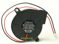 1PC EVERCOOL EC5015M12S 12V 0.15A 1.80W 2-wire turbo blower cooling fan #