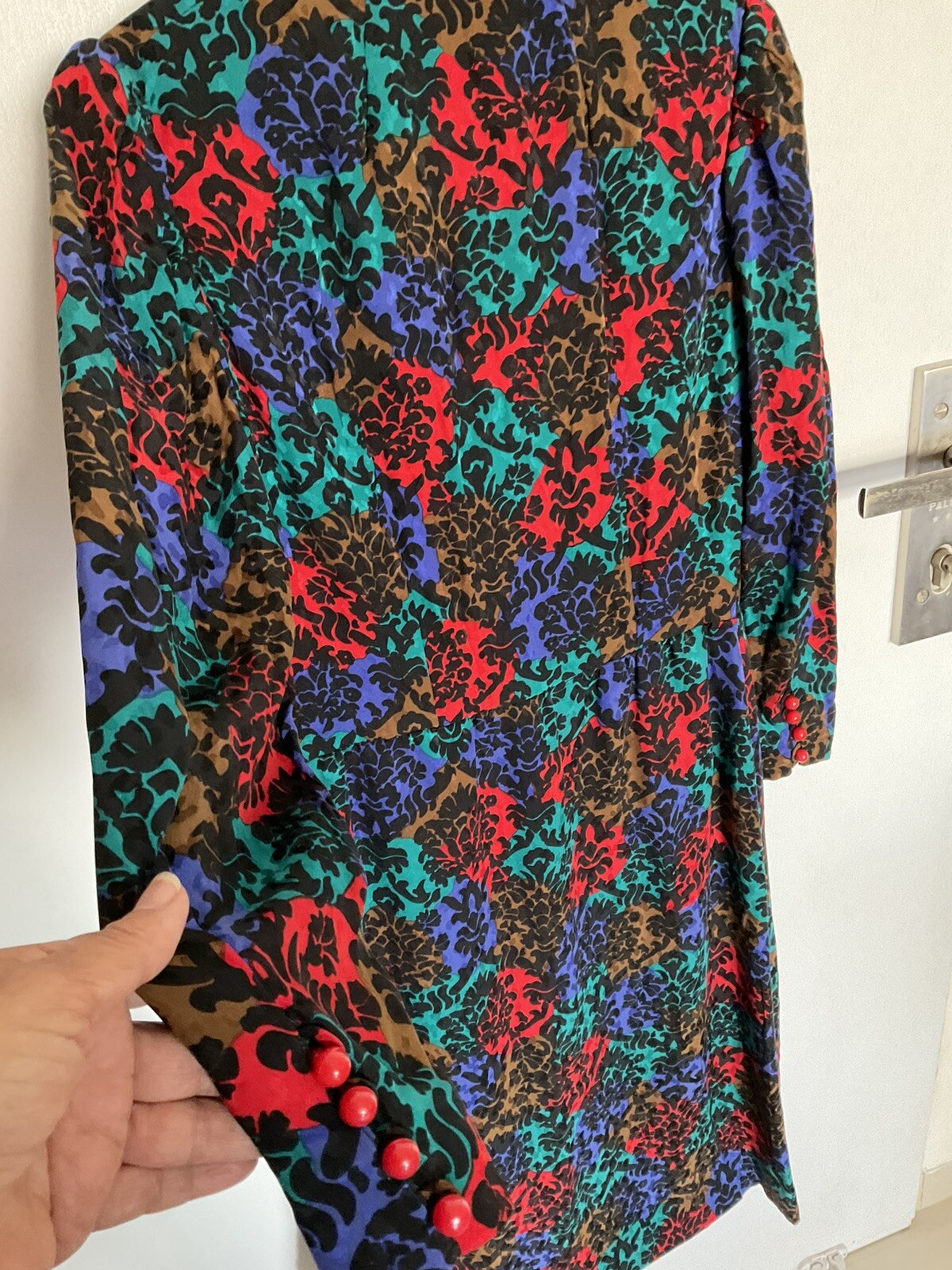 Abito vintage YVES SAINT LAURENT YSL in seta taglia S