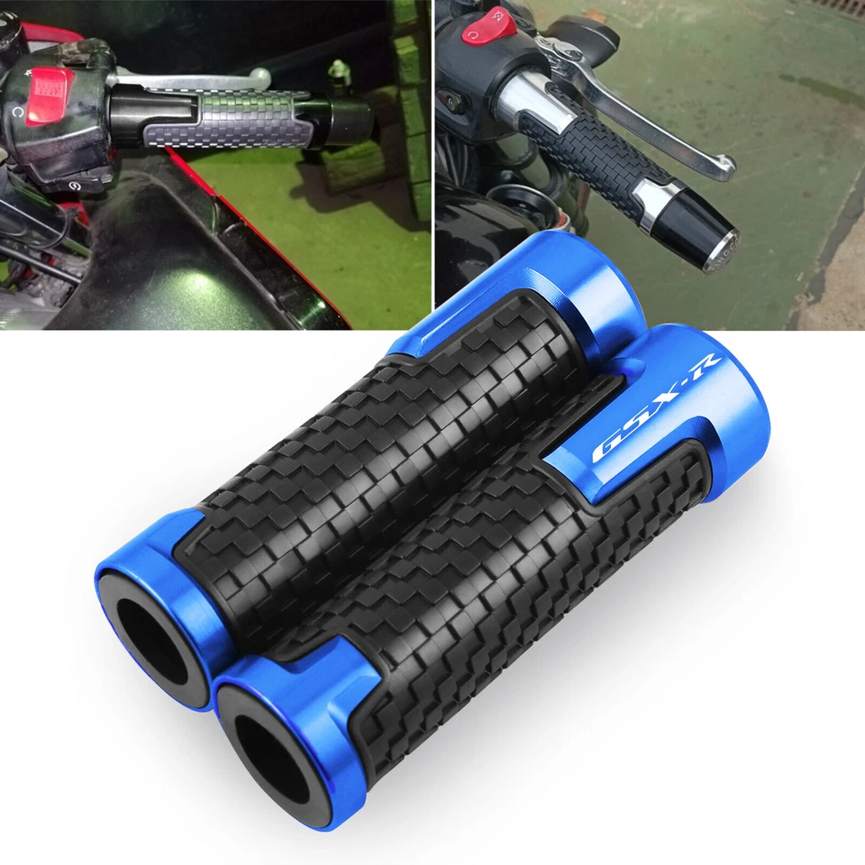 Empuñadura de manillar de carreras de motocicletas para Suzuki GSXR50 1987 7/8" 22 mm/24 mm Foto 2 de 4