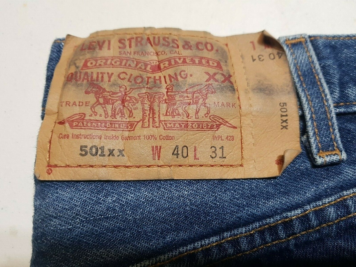 Vintage Men's Levi's 501xx Jeans Size 40 X 31(37X 28) | eBay