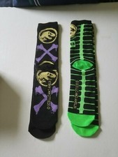 LOOT CRATE LOOT SOCKS JURASSIC PARK THEME 2 PAIR BNNW
