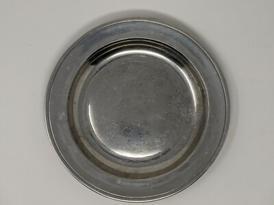 Wilton Columbia Armetale Pewter Gates House Tavern Dinner Plate