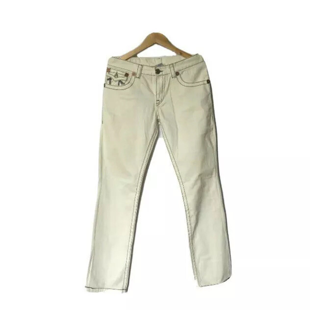 TRUE RELIGION BILLY BIG T 30 seat34白 True Religion Men's Jeans Billy 30 x 34 World Tour White